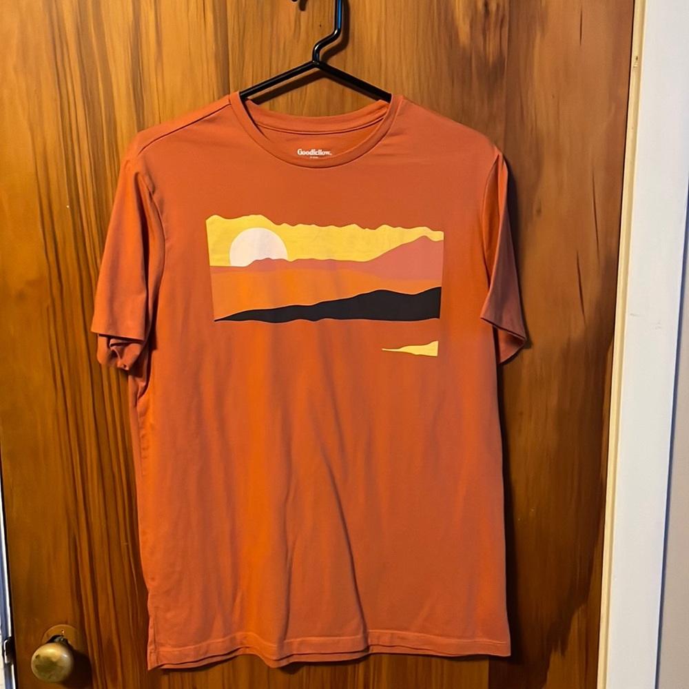 GoodFellow Orange Graphic Tee